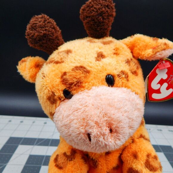 TY Pluffies Towers The Giraffe Orange Brown 9 In VTG Tylux Plush Stuffed Animal - Picture 12 of 12